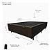 Ver imagem 6 de Cama Box Bau Marrom Casal Premium Blindada Super Reforçada Suede
