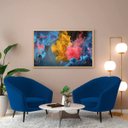 Ver imagem 2 de Quadro em Canvas Cores Submersas 100x150 Borda Infinita