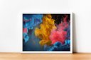 Ver imagem 3 de Quadro em Canvas Cores Submersas 100x150 Borda Infinita