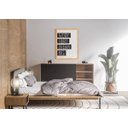 Ver imagem 2 de Quadro em Canvas  Work Hard Dream Big  60x90 Borda Infinita