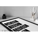 Ver imagem 1 de Quadro em Canvas  Work Hard Dream Big  60x90 Borda Infinita