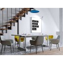 Ver imagem 3 de Quadro em Canvas  Work Hard Dream Big  60x90 Borda Infinita