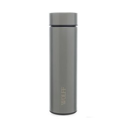 Garrafa Térmica em Aço Inox com Termômetro Led 500ml Cinza - 1