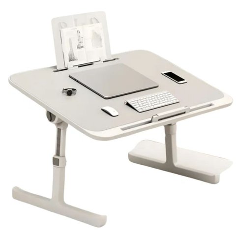 Mesa Suporte Notebook Dobrável Cama Sofá Articulada Gaveta