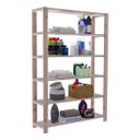 Ver imagem 5 de Estante Modular 6 Prateleiras Madeira Pinus P/ Cozinha Technox Marrom