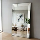 Ver imagem 2 de Espelho Decorativo Chanfrado 120x220 Cm Luxo