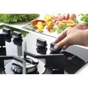 Ver imagem 2 de Cooktop Fischer 4 Bocas Mesa de Vidro Preto Tripla Chama Infinity Bivolt