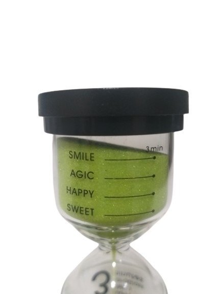 Mini Ampulheta Verde 3 Minutos - 3