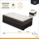 Ver imagem 2 de Cama Box + Colchão de Solteiro Ortobom D45 Iso 150 78x188x53cm