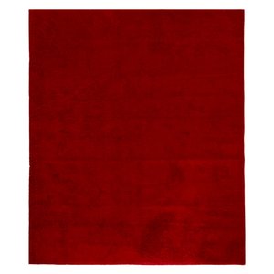 Tapete Macio Vermelho 2x2.50 Antiderrapante Inspira Comfort