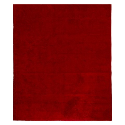 Tapete Macio Vermelho 2x2.50 Antiderrapante Inspira Comfort