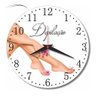 Relógio Parede Depilacao Decoração Sala Salao Estetica 30cm - 1
