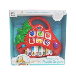 Teclado Infantil Bebê com Som e Luz - Pica Pau - 3