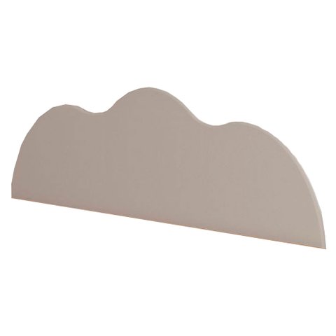 Protetor Lateral em Forma de Nuvem para Bicama Cimol Off White