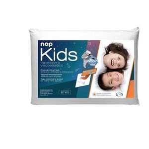 Travesseiro Nasa Kids Viscoelástico Antiácaro - Nap