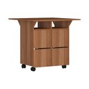 Ver imagem 1 de Mesa Tampo Dobravel 4 Bancos 80x80 Cm B10 Montana Novam