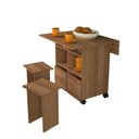 Ver imagem 6 de Mesa Tampo Dobravel 4 Bancos 80x80 Cm B10 Montana Novam