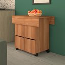 Ver imagem 2 de Mesa Tampo Dobravel 4 Bancos 80x80 Cm B10 Montana Novam