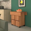 Ver mais imagens de Mesa Tampo Dobravel 4 Bancos 80x80 Cm B10 Montana Novam