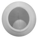 Ver imagem 2 de Globo para Poste Iluminação Jardim 15x30cm Leitoso Decorativo Pvc Global Dital