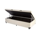 Ver imagem 1 de Base Box Baú Articulada Solteiro 88cm - Tca 60 - Linho Areia