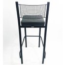 Ver imagem 6 de Kit 4 Banquetas EMPILHÁVEL Preta altura 65cm assento preto - Poltronas do Sul