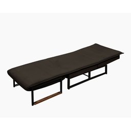 Poltrona Banco Papai Reclinável Puff Retrátil Versátil Moderno Extensão Bancada Premium Cor Marrom - 9