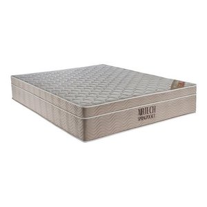 Colchão Queen Ortobom De Molas Physical Airtech Spring Pocket Bege - 158cm X 198cm X 30cm