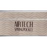 Colchão Queen Ortobom De Molas Physical Airtech Spring Pocket Bege - 158cm X 198cm X 30cm - 7
