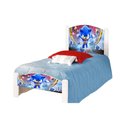 Ver imagem 2 de Cama Infantil Solteiro Adesivada Sonic