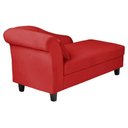 Ver imagem 6 de Recamier Diva França 1,40m Suede Vermelho - Inova Decor