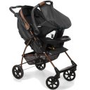 Ver imagem 3 de Carrinho de Bebe Bebe Conforto Galzerano Romano Preto Cobre