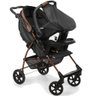 Carrinho de Bebe Bebe Conforto Galzerano Romano Preto Cobre - 3