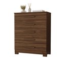 Ver imagem 1 de Cômoda Cristina 5 Gavetas Jcm:avelã