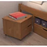 Cama Casal Multifuncional Madeira Maciça 6 Gavetas Charme - 7