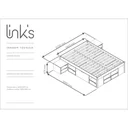 Ver mais imagens de Cama Casal Multifuncional Madeira Maciça 6 Gavetas Charme