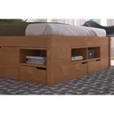 Ver imagem 6 de Cama Casal Multifuncional Madeira Maciça 6 Gavetas Charme