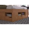 Cama Casal Multifuncional Madeira Maciça 6 Gavetas Charme - 6