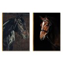 Ver imagem 4 de Kit 5 Placas MDF Cavalos Decorativos Estilo Country DC35