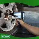 Ver imagem 4 de Kit Chave Impacto Pneumática 1/2 32kgfm 17 Acessórios Rocking Dog Tch32