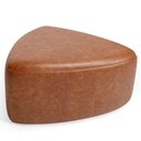 Ver imagem 4 de Puff Decorativo Orgânico para Sala de Estar Living Trizza W01 Couríssimo Camel - Lyam Decor