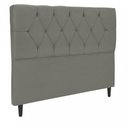 Ver imagem 1 de Cabeceira para Cama Queen Julia Sued Taupe Cappucino Idf Decor