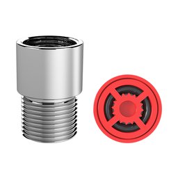 Adaptador 1/2" de Restritor de Vazaão 12l/min Abs - 9532 - 1 Adaptador 1/2" de Restritor de Vazaão 12l/min Abs - 9532 - 1