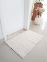 Ver imagem 1 de Kit 3 Tapetes Algodão para Banheiro, quarto, sala, - Tamanho - 0,50 x 0,80 - Pelo Baixo- Cor Cru