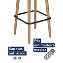 Ver imagem 5 de Kit Banqueta Decorativo Recepçao Barcelona Courissimo Amarula - Salaone Decor