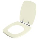 Ver imagem 2 de Assento Sanitário Tampa de Vaso Madeira Mdf Laqueado Stylus para Bacia Celite Quadrado Antigo -