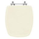 Ver imagem 1 de Assento Sanitário Tampa de Vaso Madeira Mdf Laqueado Stylus para Bacia Celite Quadrado Antigo -