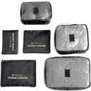 Ver imagem 2 de Kit 6 Organizador Mala e Bolsa de Viagem Roupa Necessaire