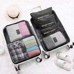 Kit 6 Organizador Mala e Bolsa de Viagem Roupa Necessaire - 3