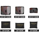 Ver imagem 7 de Kit 6 Organizador Mala e Bolsa de Viagem Roupa Necessaire